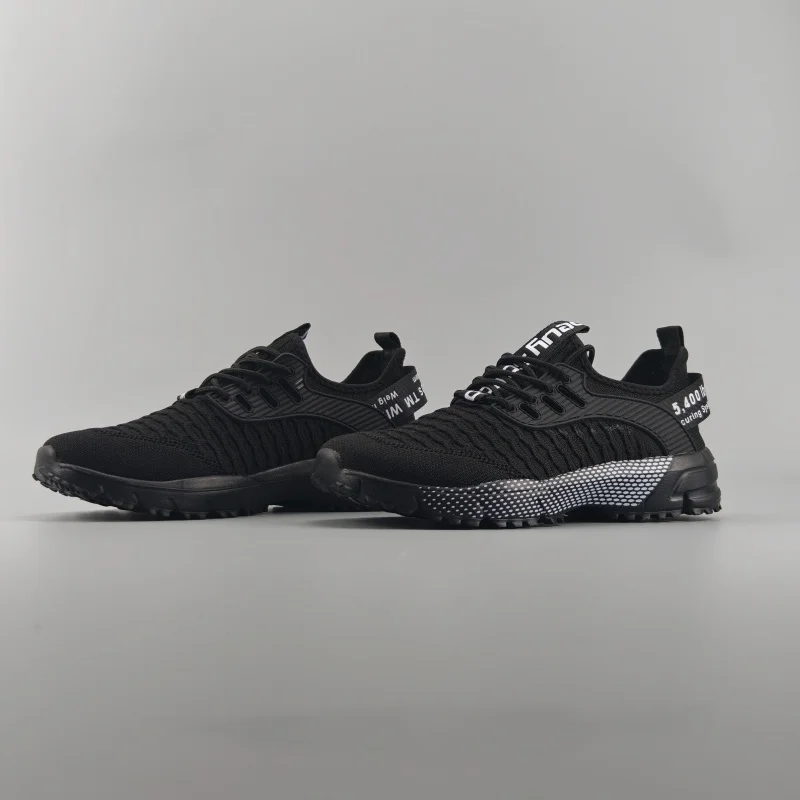 New 2025 men's running shoes breathable mesh outdoor gym sports shoes soft bottom comfortable hiking light training shoes 39-47