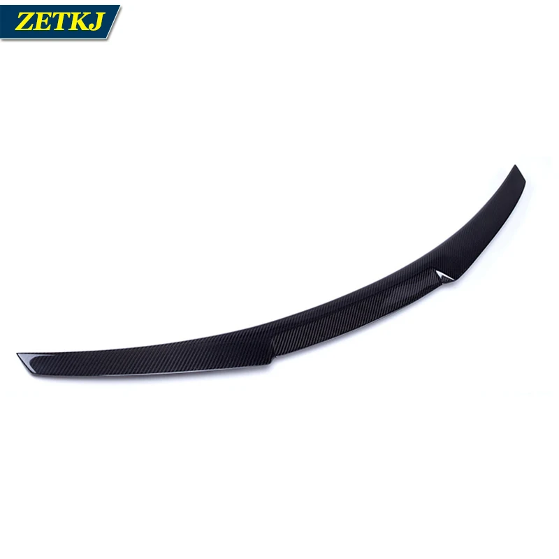 2009-2012 M4-Type A4 B8 Real Carbon Fiber Rear Trunk Spoiler Wing For Audi A4 B8 Car Styling Modification