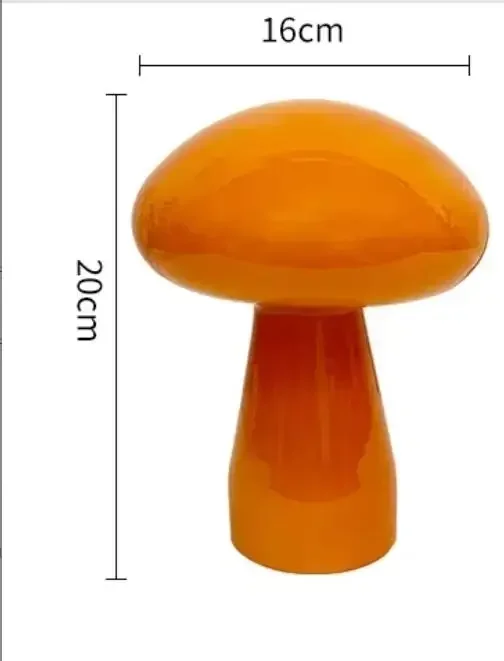 Mushroom Lamp Table Romantic Night Lights Bedroom Bedside Atmosphere Decorative Lamp Dimmable