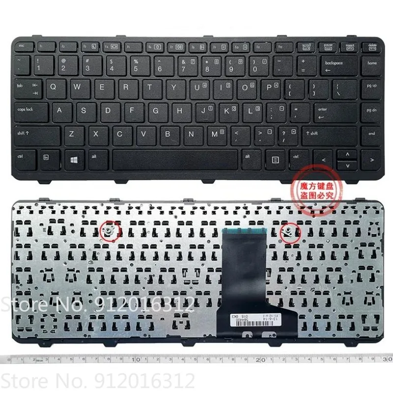 New US Keyboard for HP PROBOOK 430 G1 HSTNN-W01C 727765 711468 Laptop Keyboard