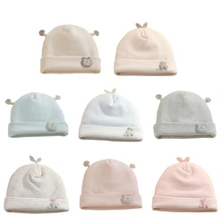 Winter Baby Cap Cartoon Bear/Elephant Infant Warm Hat Windproof Bonnet Hat for 0-3 Months Boys and Girls P31B