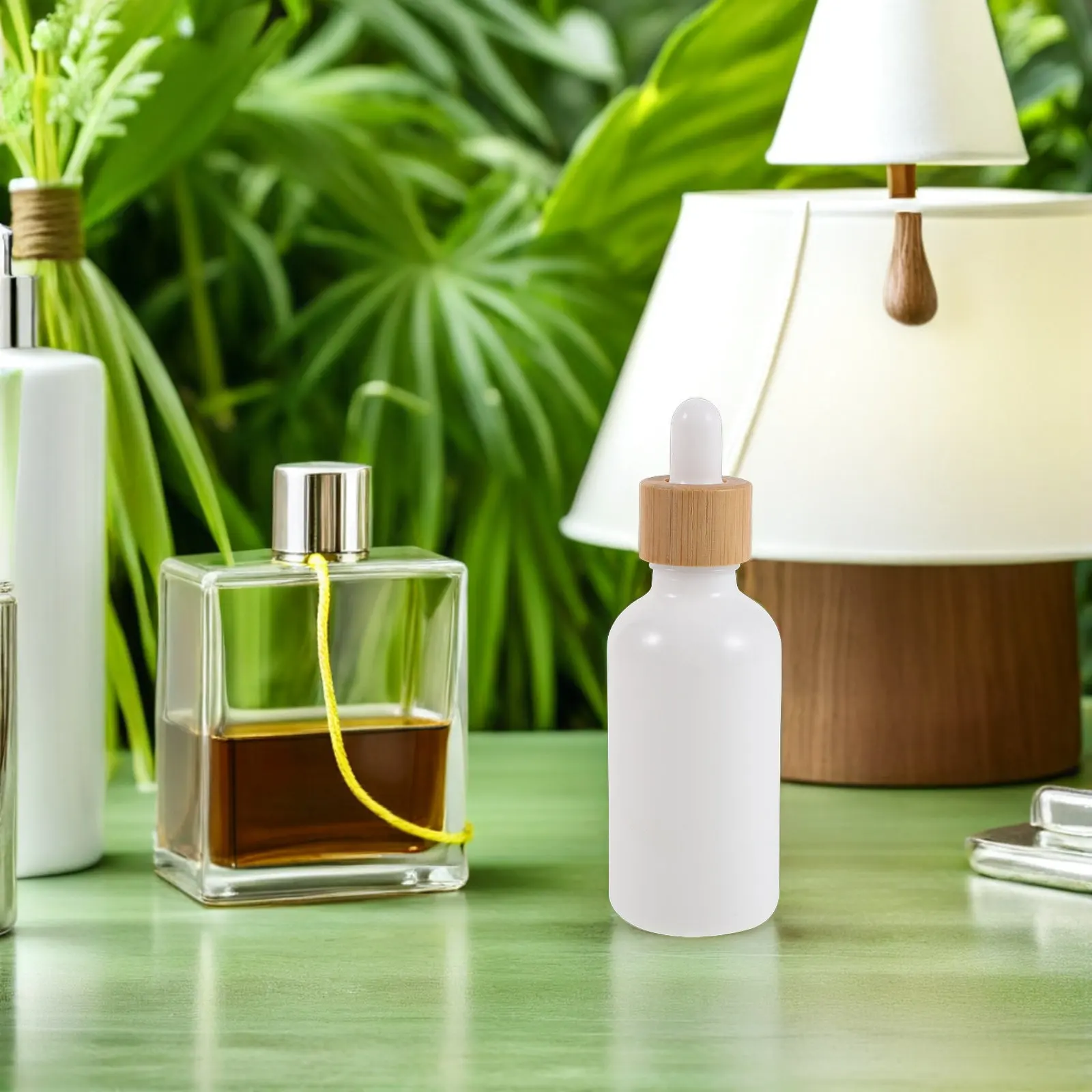 4-flacons-compte-gouttes-en-verre-de-50-ml-avec-bouchon-en-bambou-et-base-en-porcelaine-flacons-d'echantillons-d'huiles-essentielles-flacons-de-voyage-rechargeables-et-etanches