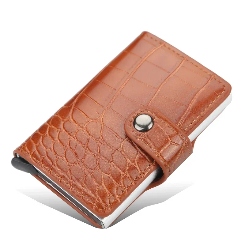 

Aluminum Metal Credit Business Mini Card Wallet 2022 Man Women Smart Wallet Business Card Holder Rfid Wallet 아이패드 파우치