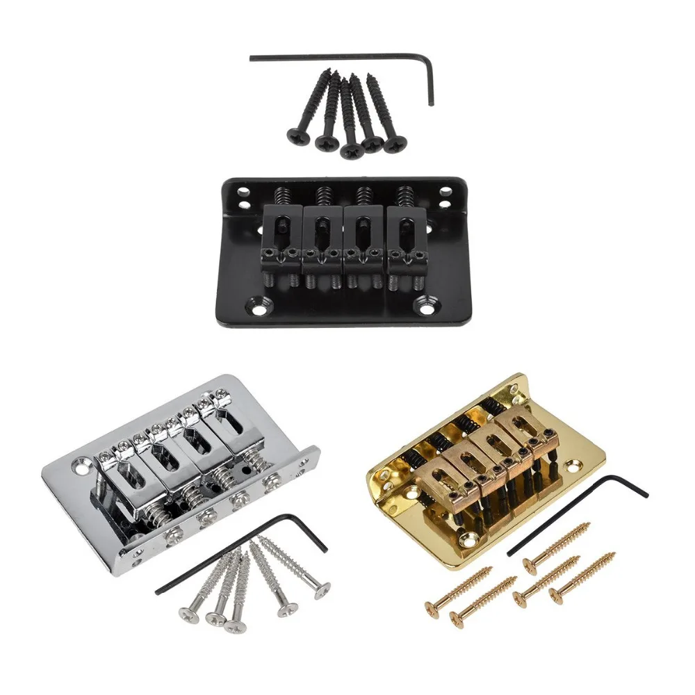 3 cores 4 cordas ponte rígida fixa para bandolim ukulele caixa de charuto guitarra