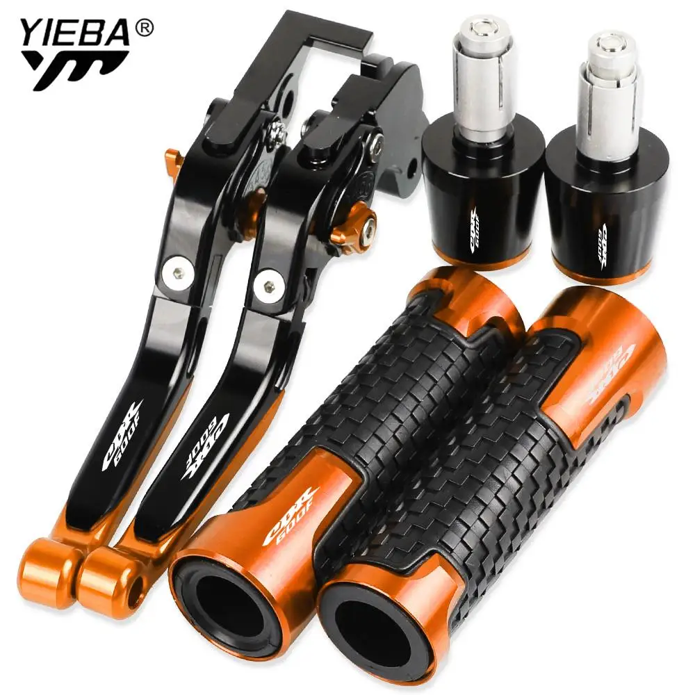 

CBR 600F Motorcycle Brake Clutch Levers Handlebar Hand Grips ends For HONDA CBR600F 1991 1992 1993 1994 1995 1996 1997-2007