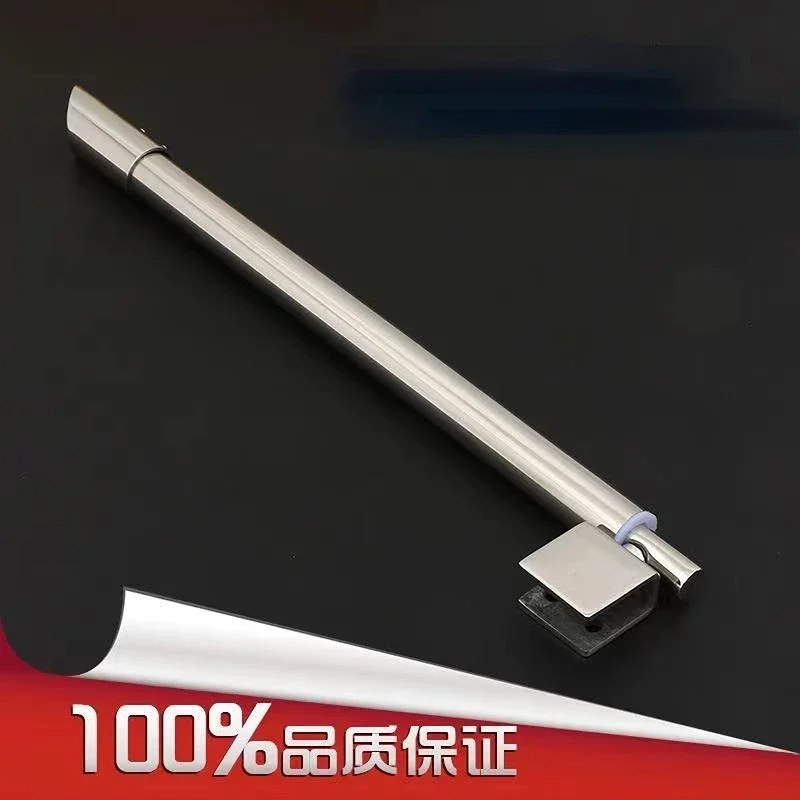 Stainless steel Shower Glass door fixed rod/clip,Bathroom glass support bar,Beveled clip,Stretchable length,shower accessories