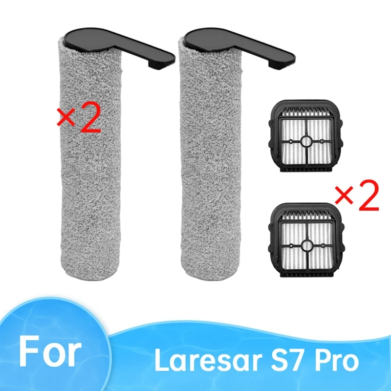 

Для сменного пылесоса S7 Pro, 2 шт., роликовая щетка и 2 фильтра 【A73 AcePro】