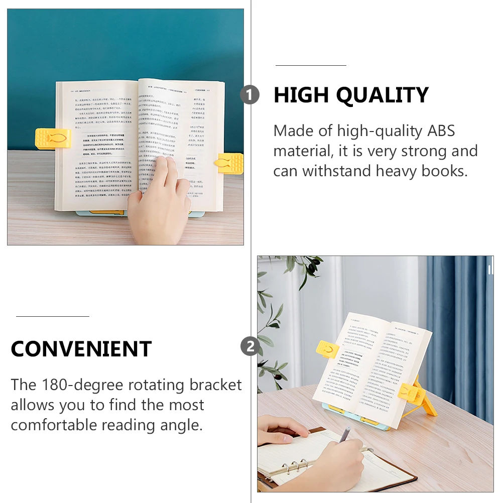 

Children Reading Holder Adjustable Book Stand Retractable Shelf 5-16 Inch Desktop Bookcase Support Rack For Kids Students Study