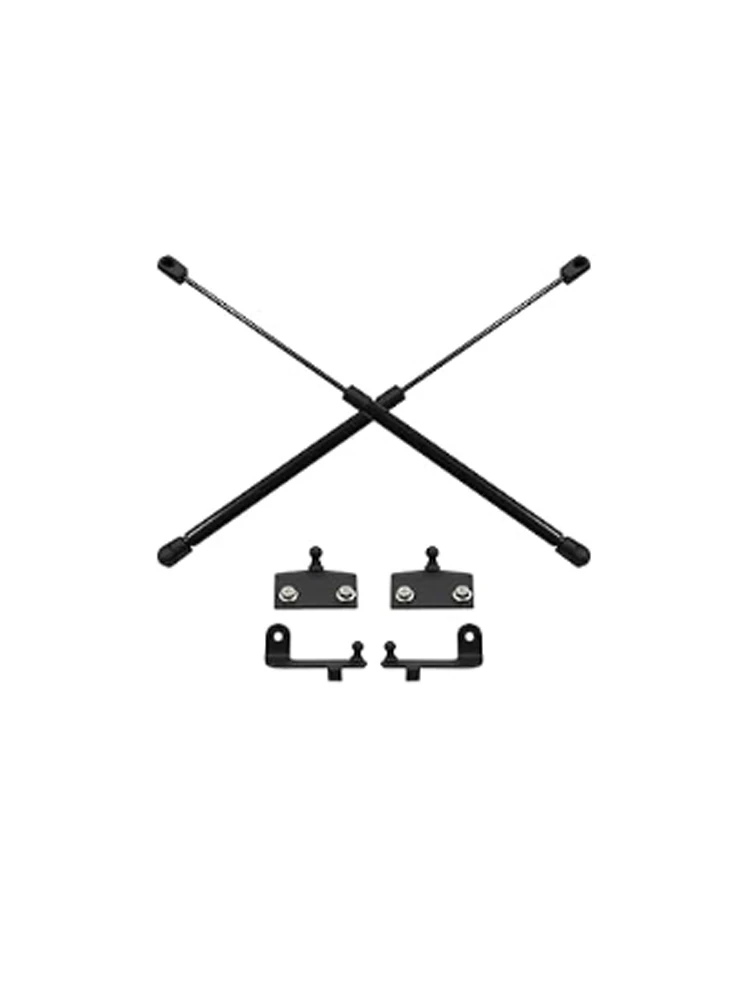 Front Hood Lift Strut Suspension Support Kit Compatible with Jeep Wrangler JL 18-24 & Gladiator JT 20-24