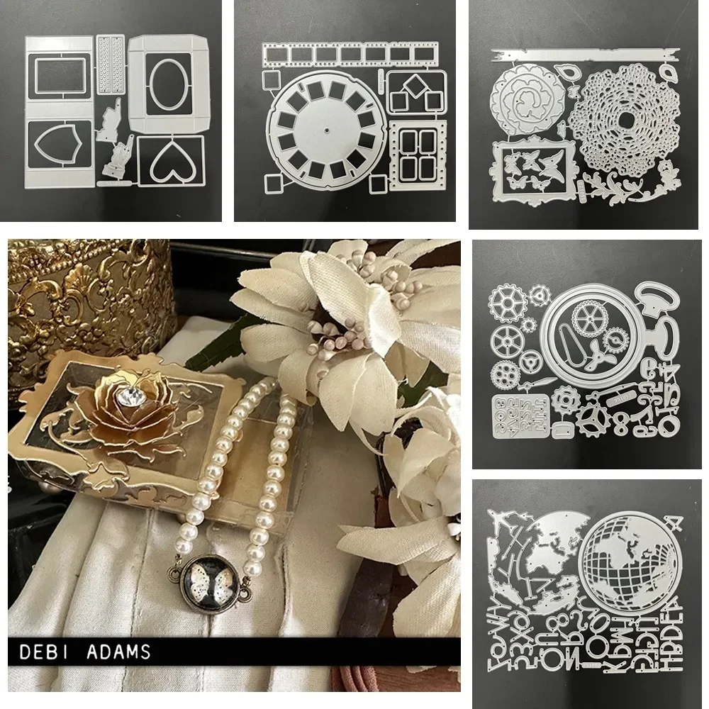 Thinlits - Decoration Vault Boutique New Arrival 2024 DIY Molds Scrapbooking Paper Making Die Cuts Crafts Template Handmade