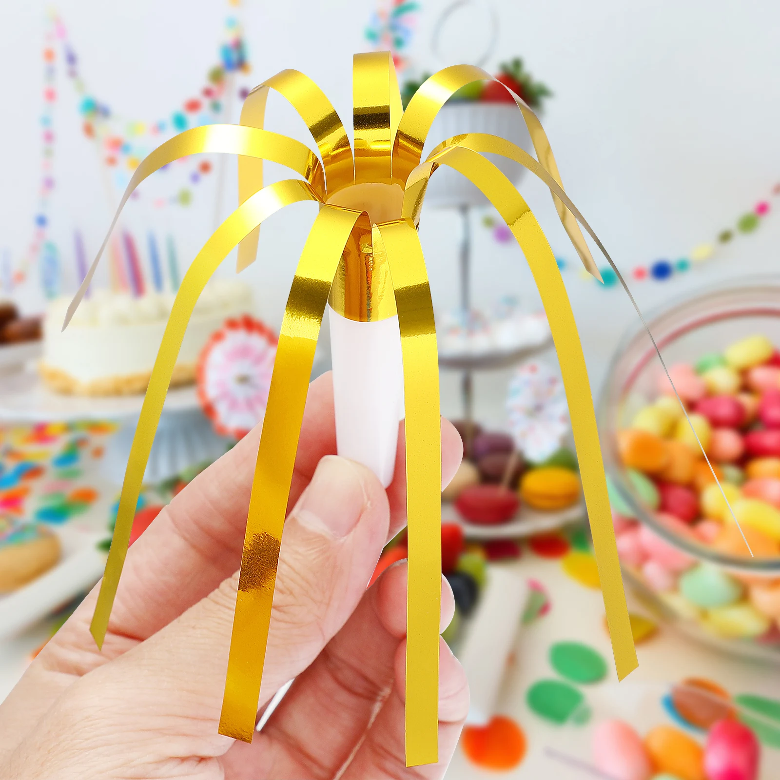 

24 pcs Tassel Whistles Party Horns For Loud Horns For Birthday Carnival Sports Party Supplies Noisemakers