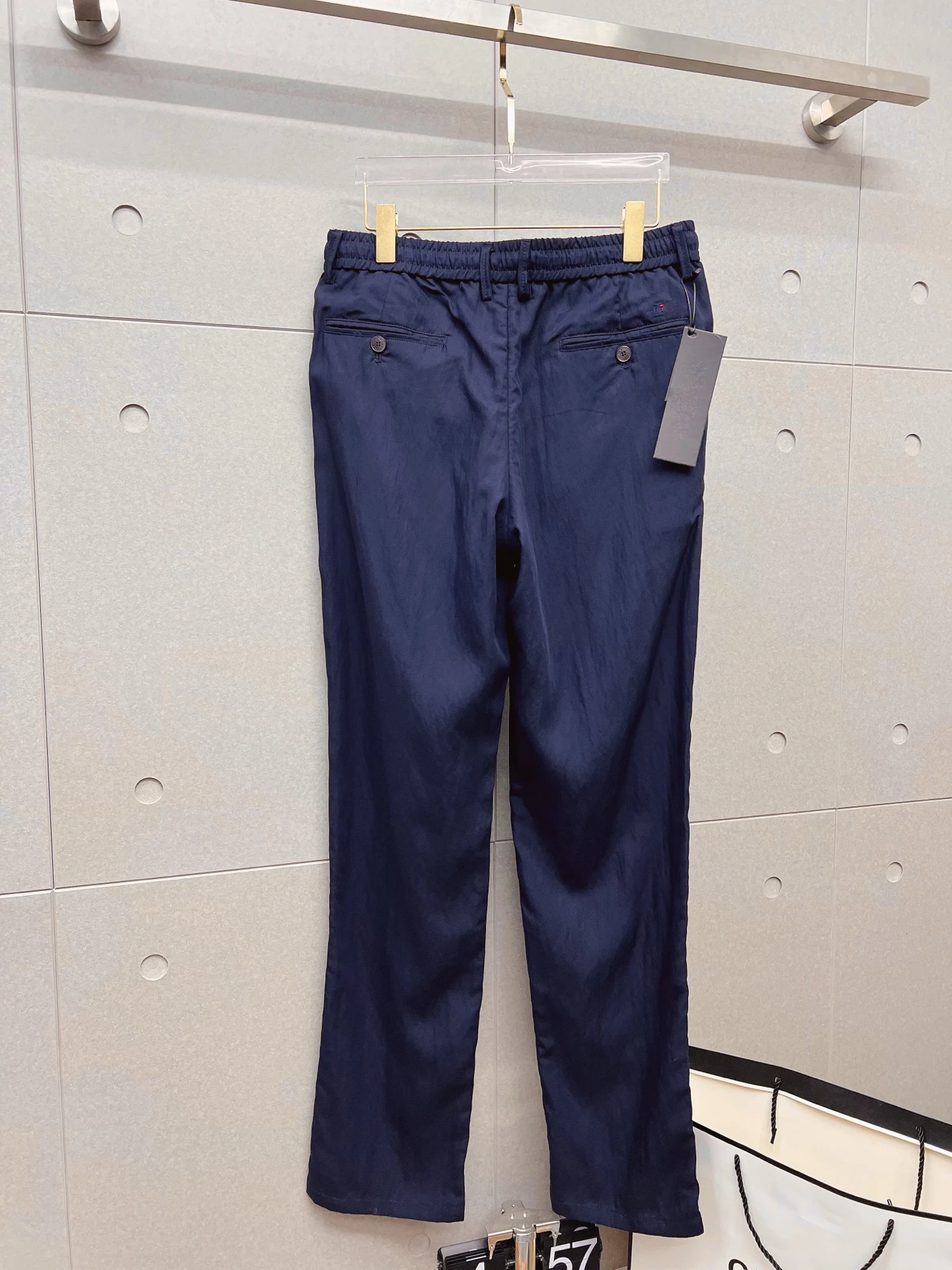

SIJITONGDA 2026 Men's New Boutique Casual Pants, Drawstring Waist+Contrast Rope Head Size30-40
