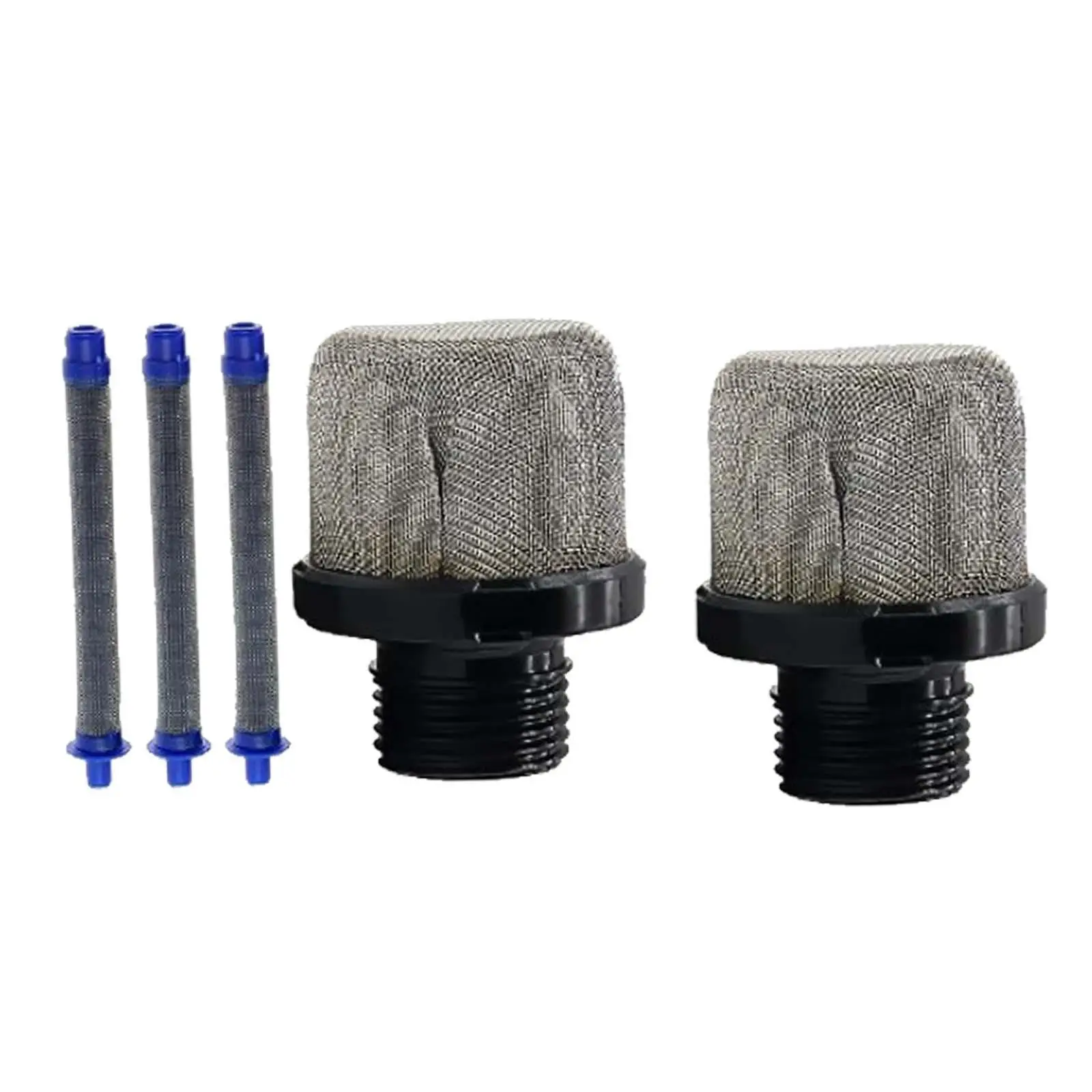 2Pcs Airless Paint Sprayer 288716 and 3Pcs 288749 Filter Set Professional Sturdy Convenient Assemble Replacements Combination