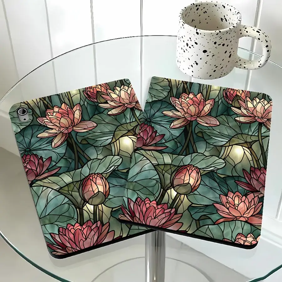 Case for Xiaomi Pad 5 6 7 8 Pro Pad 6s Pro 7 Ultra Redmi Pad SE K Pad 8.8 9.7 12.4 Inch with Pencil Slot Teal Gold Art 3