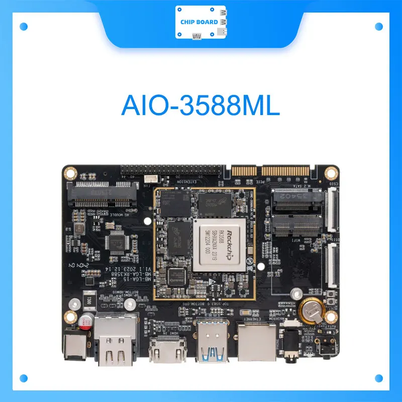 

AIO-3588ML Автомобильная материнская плата Rockchip RK3588, PayPal,