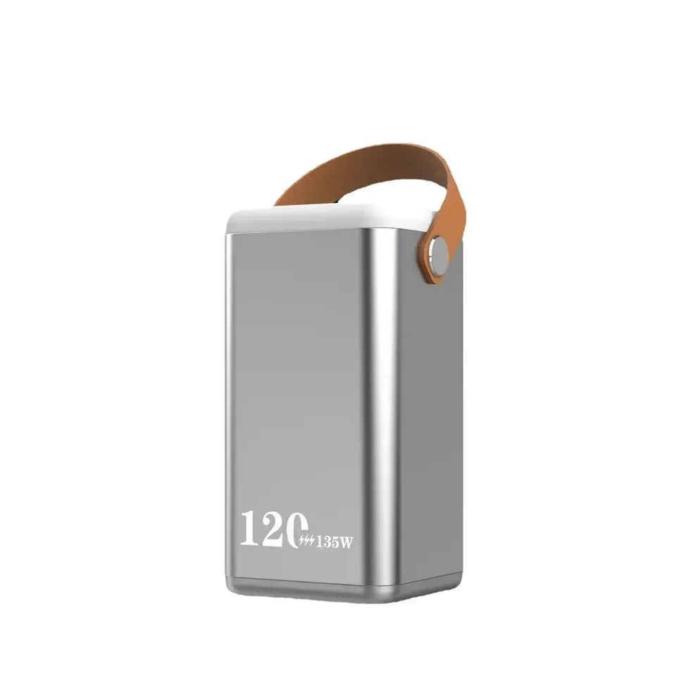 Hot Super Large Capacity Power 120000mah Portable Pd 100w Fast Charging Powerbank Mobile Phone Tablet Laptop External Batter