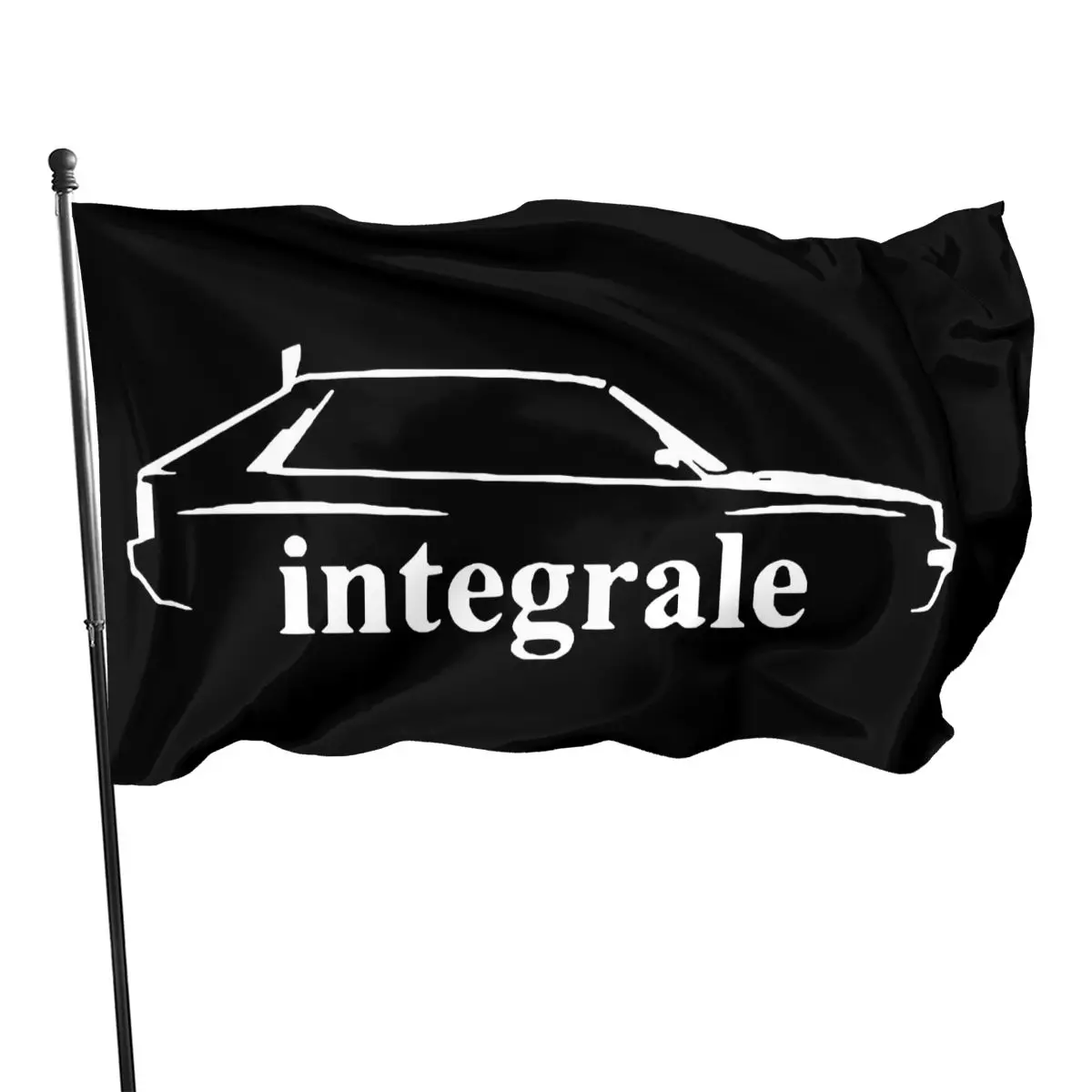 T Delta Integrale Lancia Motori Auto Evoluzione Nera Cotone Uomo Regalo Great Quality Classic Brand Flag