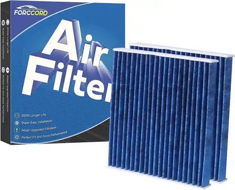 2-PACK HEPA Cabin Air Filter Fits for Toyota Camry/Corolla/4Runner Sienna Tundra RAV4 Lexus RX350 Activated CF10285 Carbon Cabin