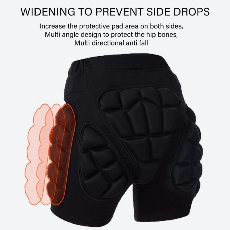 3D Protections Hip Butt Padded Shorts Skating Butt Pad Guard for Snowboarding view 4