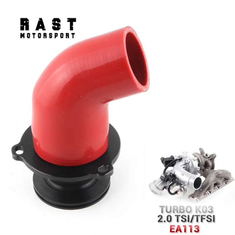 

K03 Turbo Outlet Muffler Delete Pipe For vw Golf audi 1.8 2.0 Petrol Turbo (EA113 TFSI with K03 Turbo)