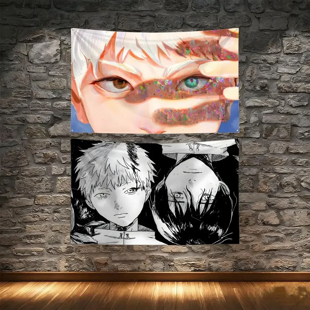 Supernatural Anime T-The Summer Hikaru Died Flags Tapestry Creative Pattern Photo Living Room Wall Art Party Outdoor Decor