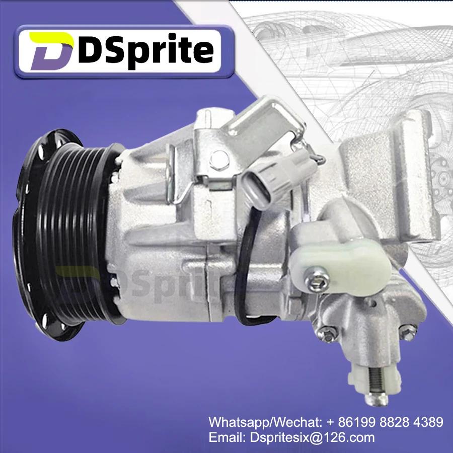 5SER09C CAR AC Compressor For Toyota Corolla Fielder 4472602332 Yaris Auris2006-2011 447260-2332 883101A630 88310-1A630 471-3045