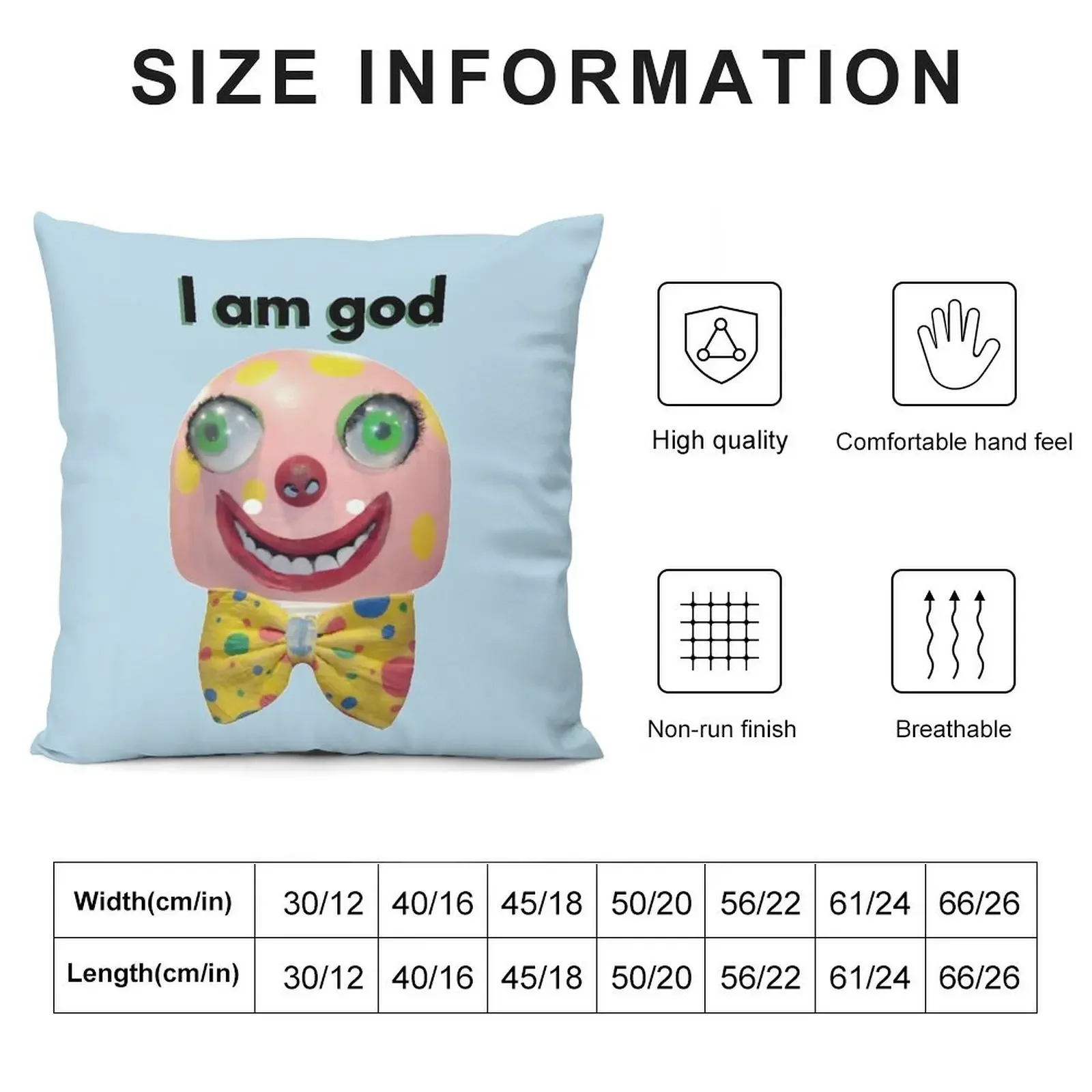 Mr Blobby Is God Throw Pillow Sofa Covers Decorative Cover For Living Room christmas pillow case Cushion Child pillow