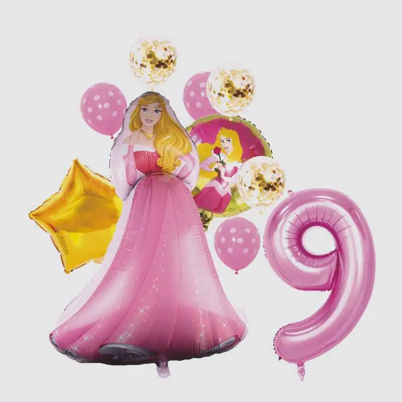 

Disney Sleeping Beauty Balloon, Girls Toy, Party Decorations, Birthday Gift, Festival Celebration Supplies