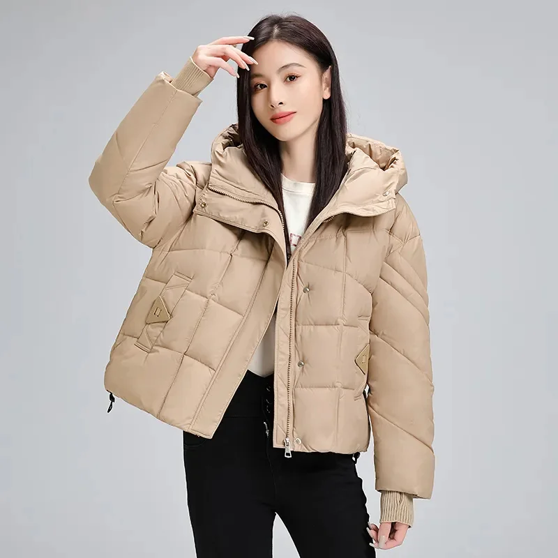 Winter New Down Cotton Women Jacket Parkas Casual Thicken Overcoat Zipper Warm Cotton Padded Coat Tops Korean Outerwears Female