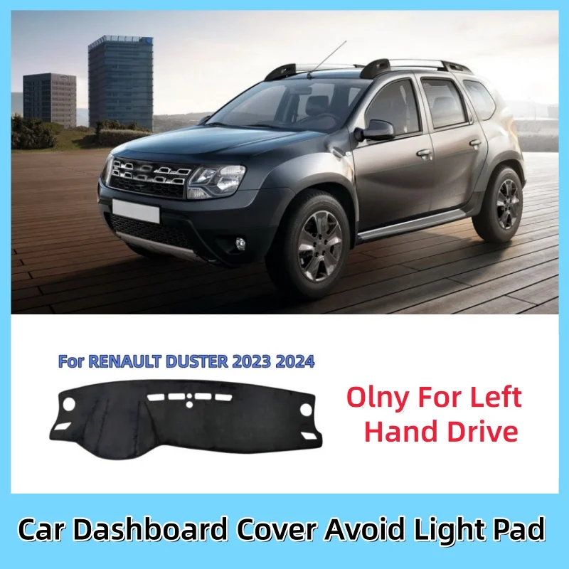 

Накладка на приборную панель для RENAULT DUSTER DACIA DUSTER 2023+ – Защитный коврик от солнца и грязи