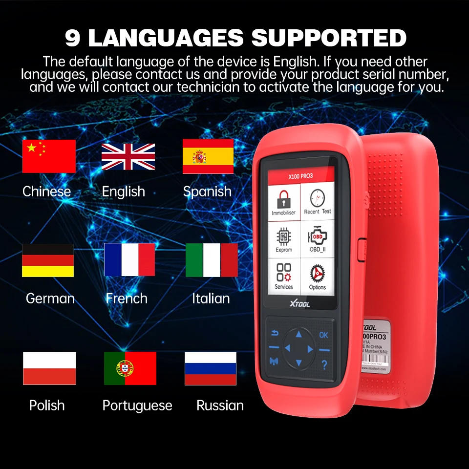 2024 XTOOL X100 PRO3 Auto Key Programming Tool X100 PRO3 Full VersionECU Reset Code Multi-Language Free Update pk X100 PRO2