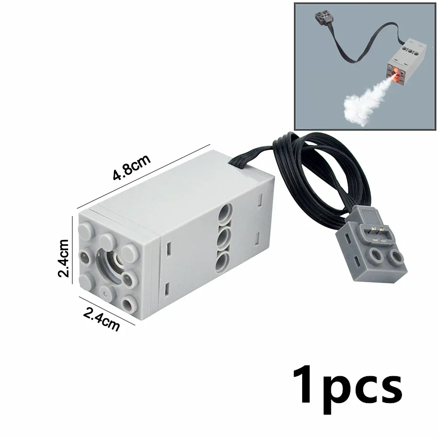 طوب رشاشة بمحرك تقني ، أدوات متعددة MOC ، قطع غيار سيارات قطار مؤازرة ، نموذج محرك لكتل البناء عالية التقنية ، ألعاب أطفال ، جديدة #5