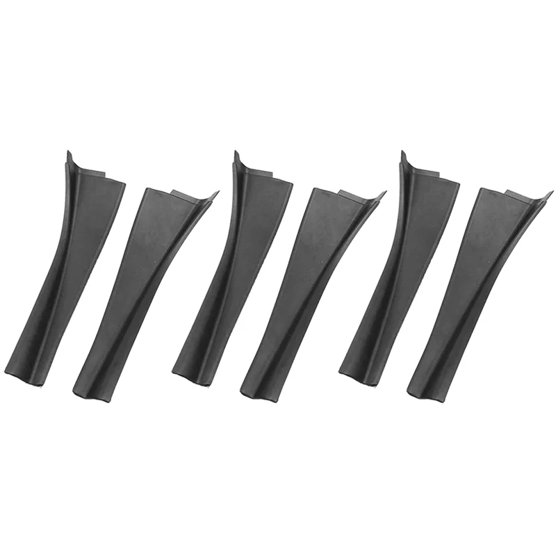 A48P-6X Car Front Windshield Wiper Side Trim Cover Water Deflector Cowl Plate Left Right Fit For Nissan Qashqai J10 2008-2015