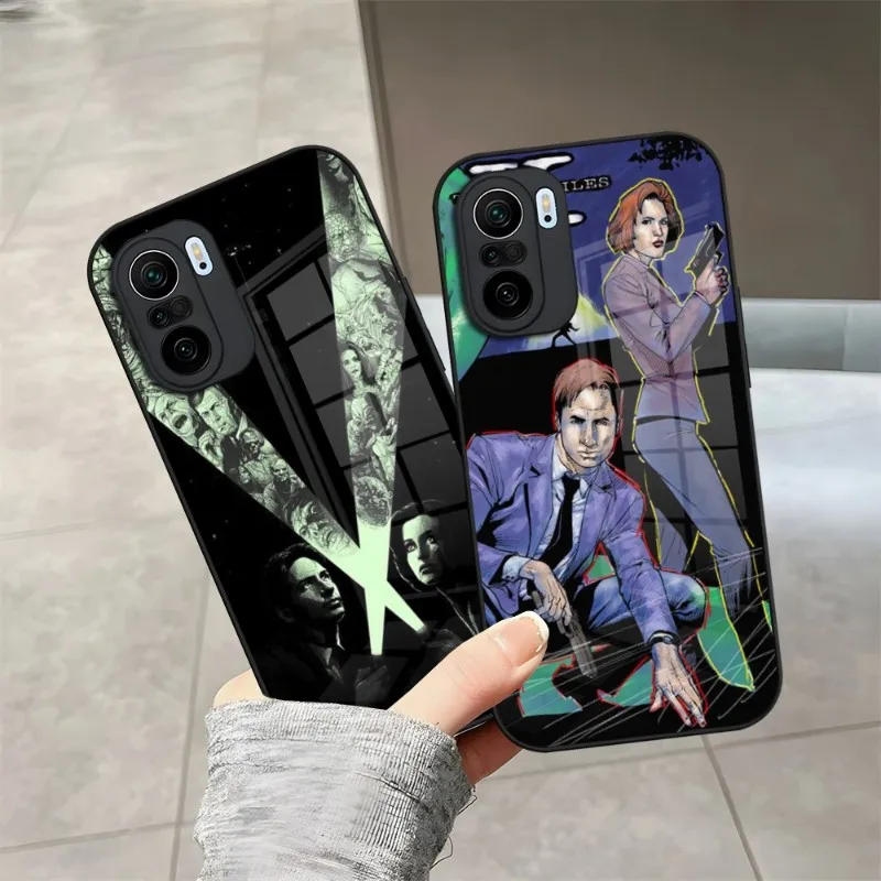 The X Files TV Phone Case Tempered Glass For Xiaomi Redmi Note 10 13 11 9 8 11S T Poco M4 F3 X3 Pro Coque