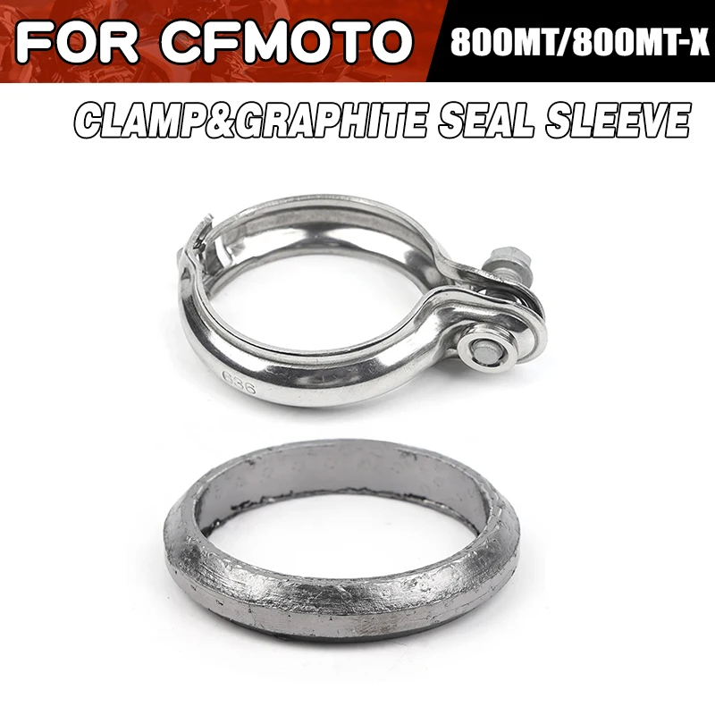 For CFMOTO 800MT 800MT-X Clamp and Seal Sleeve Moto Parts CF800MT CF800-5 800 MT MT800 Motorcycle Accessories