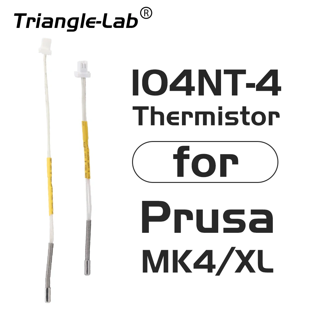 

Trianglelab Prusa MK4 Prusa XL 104NT-4-R025H42G (104GT-2 ) Thermistor Cartridge 280℃ ~ 300℃ for for prusa MK4