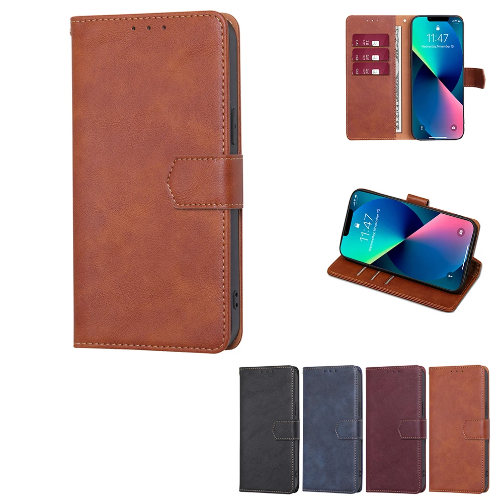 

Phone Case For Sony Xperia 10 Vi 5V 1 IV Ace III II Pro I Luxury Leather Credit Card Slots Holder Wallet Book Flip Cover Funda