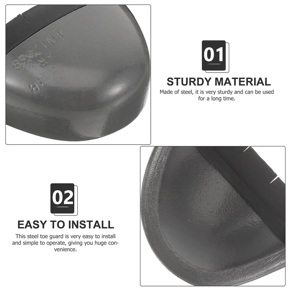 سلامة تو حذاء الحرس الصلب يغطي واقية العمل حذاء تو الحرس مكافحة سحق مقاوم للماء 40 حجم الرجال أحذية أمان العمل مستودع