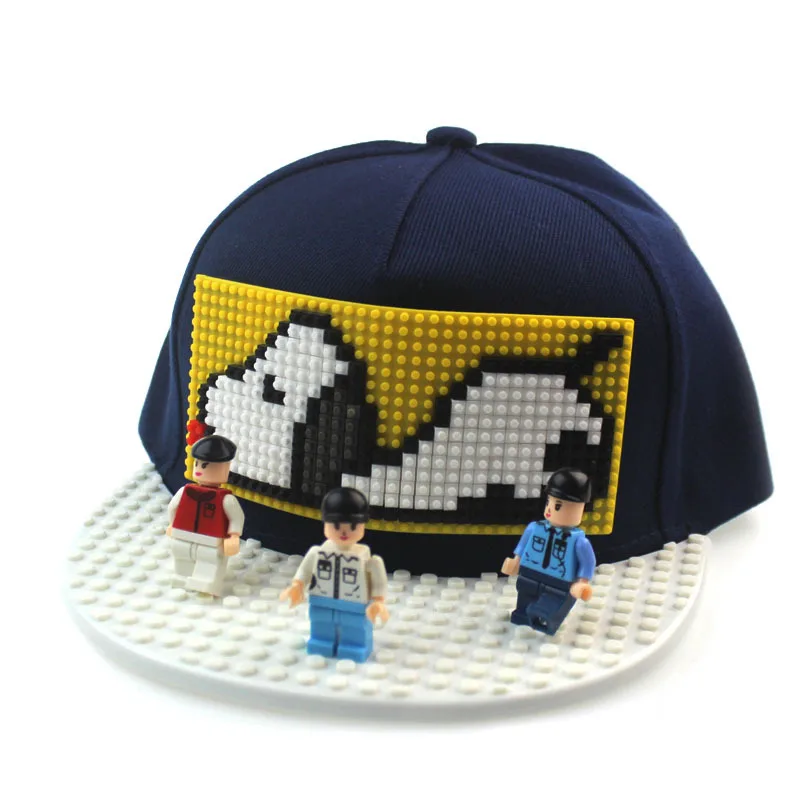 DIY-Steine und Blöcke für Kappen zur Herstellung einzigartiger Pixel mit Hut krempe und Pixel, die zu Hysteresen-Baseball mützen passen – Detail 6