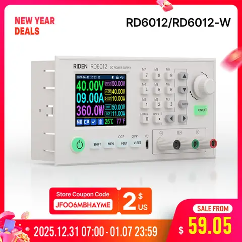 60V 12A USB WiFi Power Supply RD