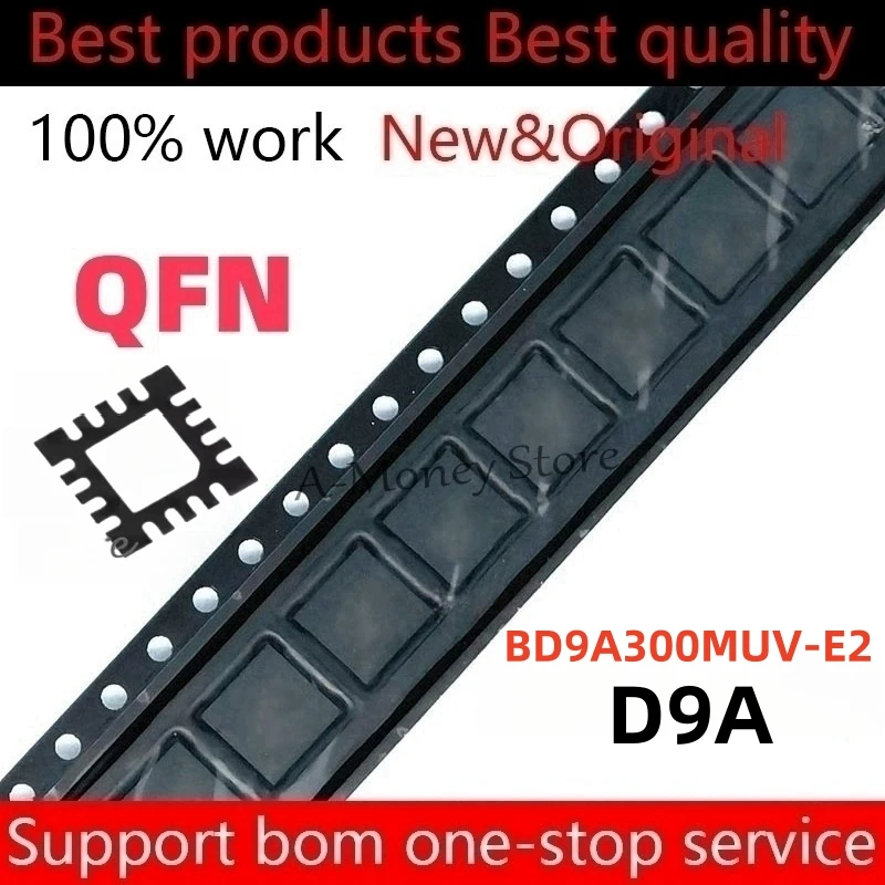 (5-10pcs)BD9A300 D9A300 D9A30D BD9A300MUV-E2 D9A QFN-16