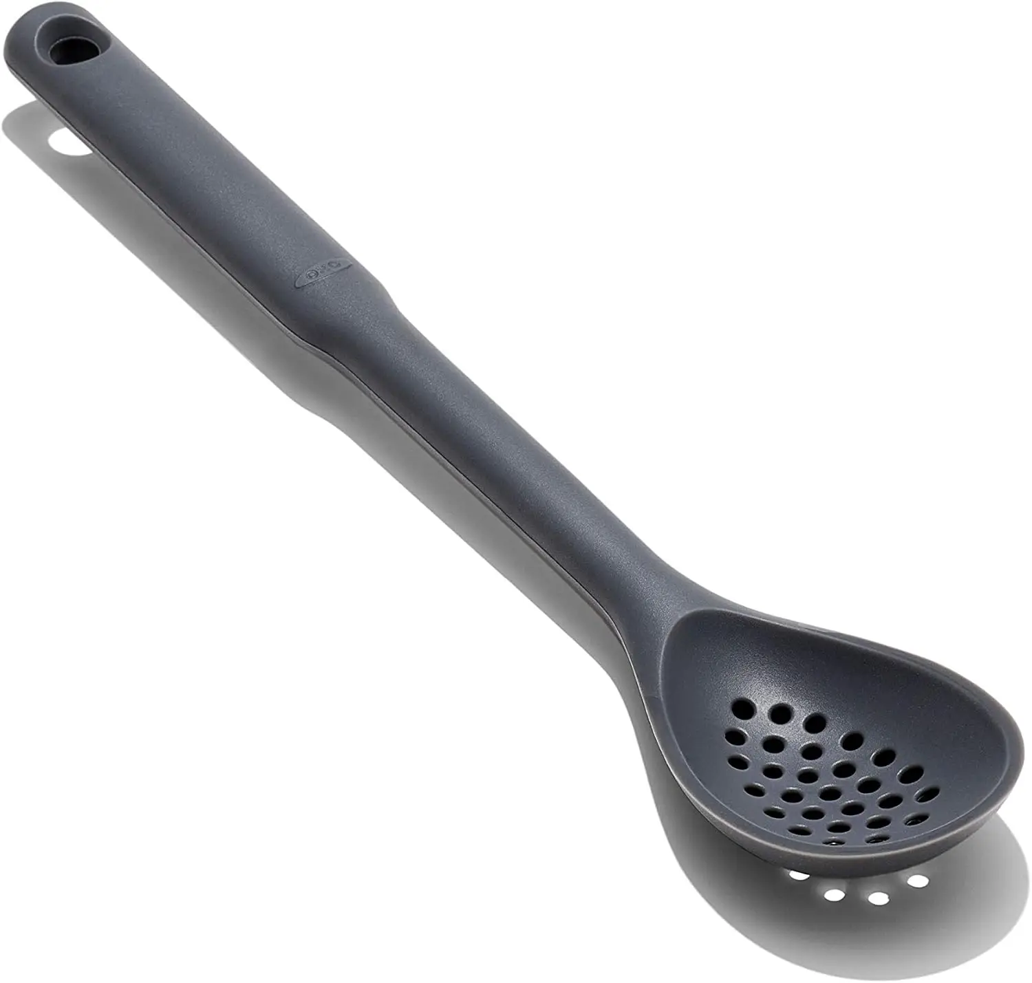 

Silicone Slotted Spoon for Cooking, Drains Veggies & Pasta Fast with Non-Slip Handle