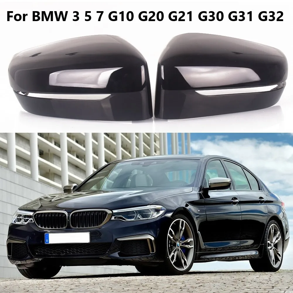 LHD Car Side Rearview Mirror Cover For BMW 3 5 7 Series G11 G20 G21 330i 330d 340i G30 G31 G32 530d 530i 520d 525i 2019 2020