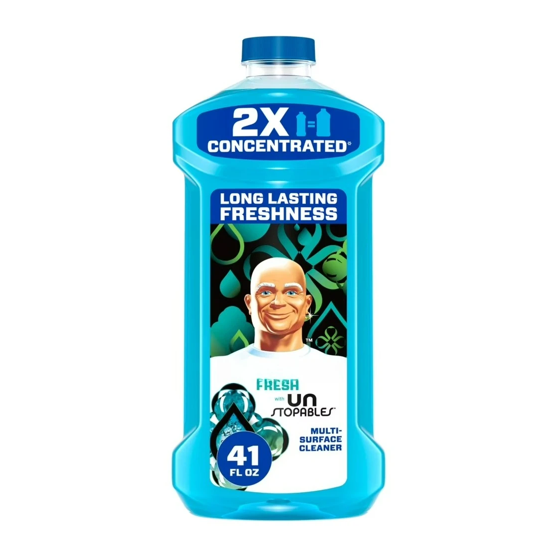 Limpiador Multiusos, 2X Concentrado para Múltiples Superficies, Aroma Fresco Inolvidable, 41 fl oz