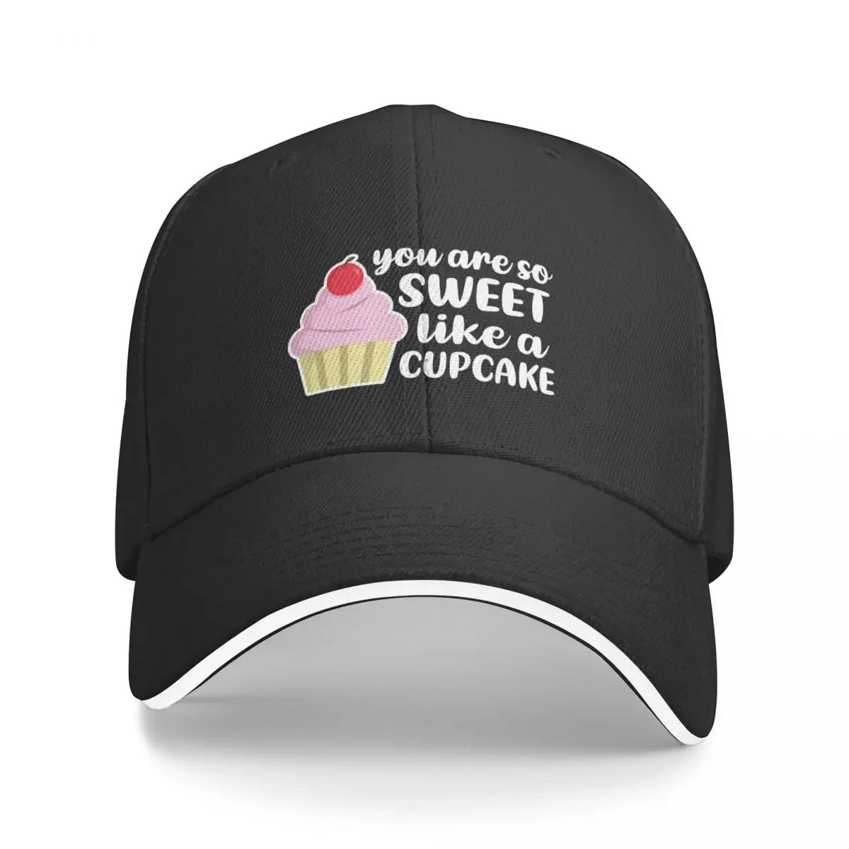 New You're So Sweet, Like a Cupcake (White) Baseball Cap beach hat fashionable Hat Men's Women's