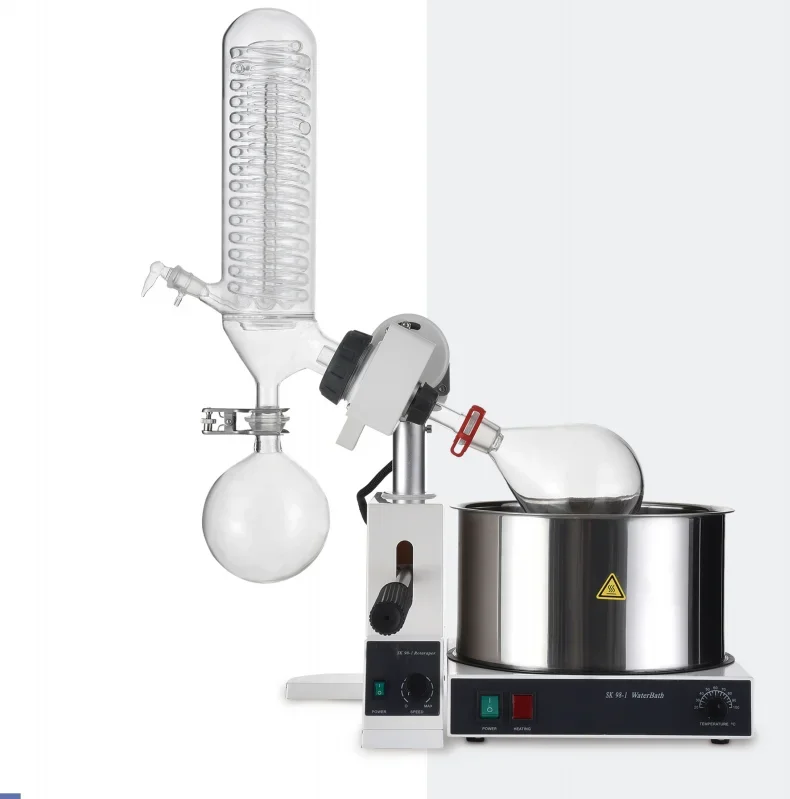 2026/Tiandi Labware 3L Sliding-Type Up-and-Down Laboratory Rotary Evaporator Vacuum Decompression Extraction Distiller