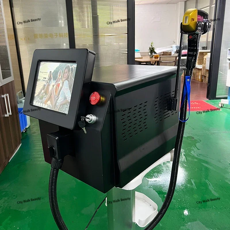 2024 Latest Technology 3000W 3 Wavelength Diode 808nm Laser Diode Permanent Hair Removal Equipment Professional Equipment