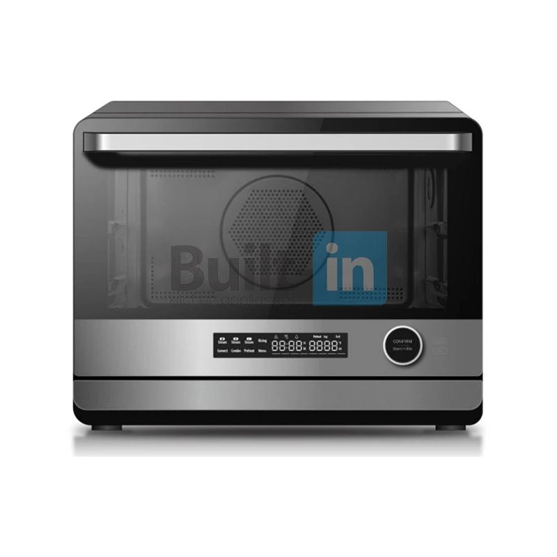 

20L Versatile Freestanding Electric Oven for Home & Hotel Use Featuring Steam & Convection Grilling Functions