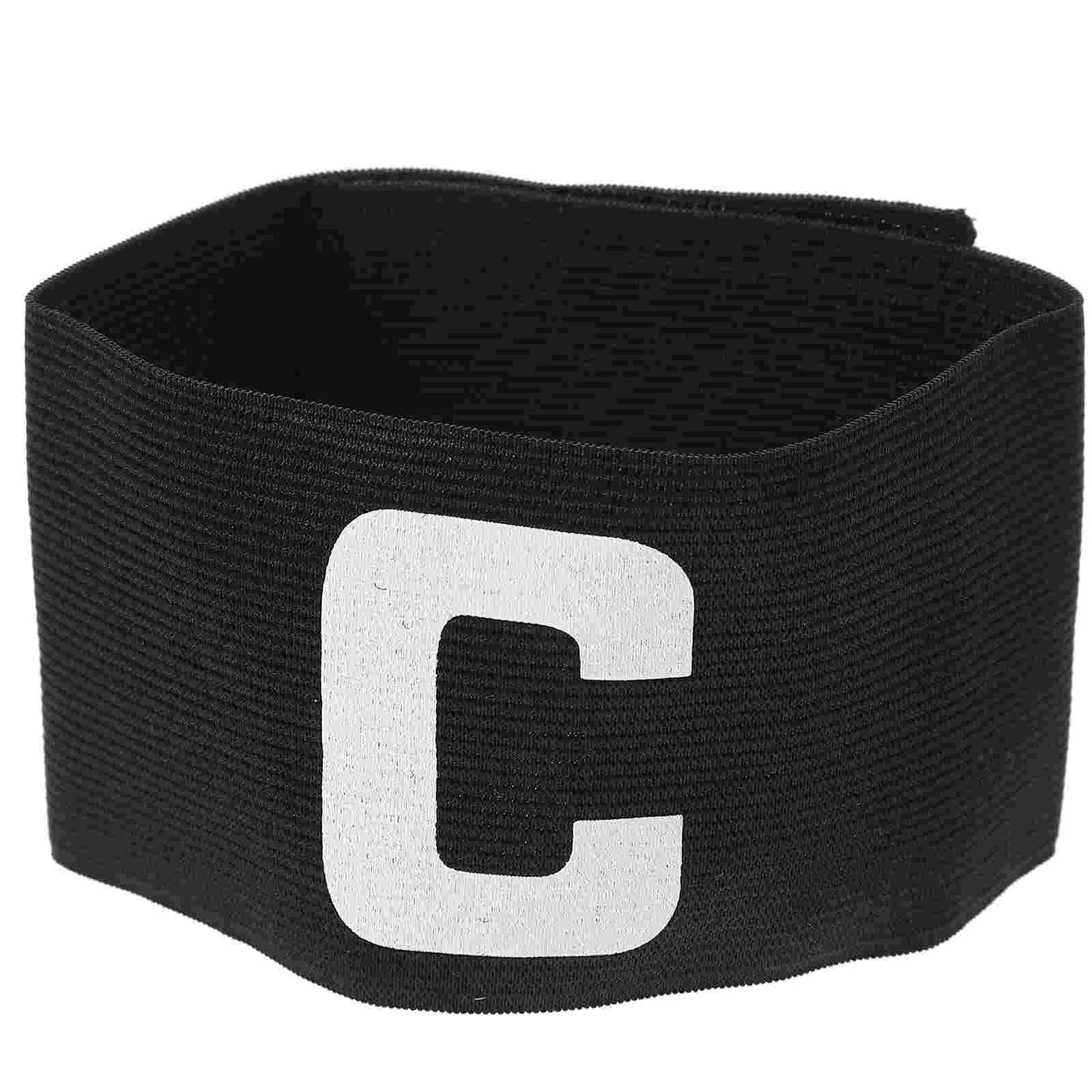 

Soccer Ball Football Captain Band Armband Armbands Supplies Small Tools Black Child