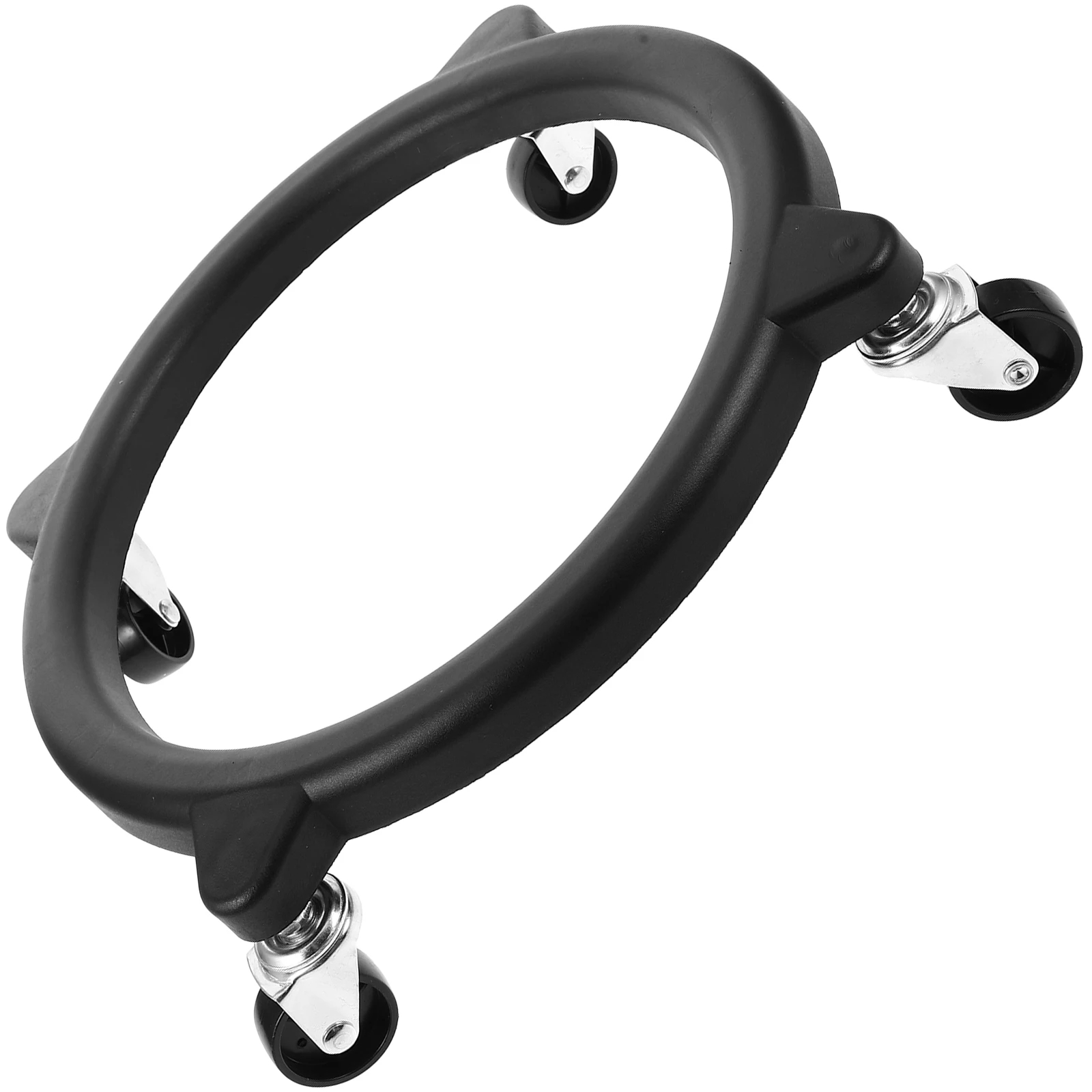 

Gas Tank Holder Swivel Wheel Stable Base Camping Kitchen BBQ Propane Foldable Cylinder Support Storage